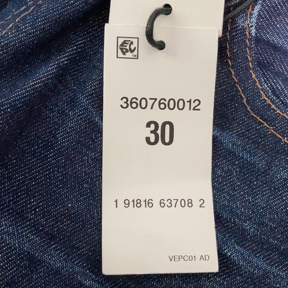 ⭐️Levi Draft Wide Taper Japanese Cone Denim Jeans - Picture 11 of 15